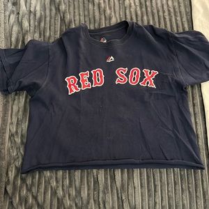 Cropped Red Sox tee